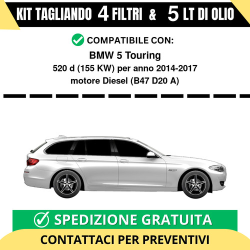 Tagliando per bmw touring - 5,