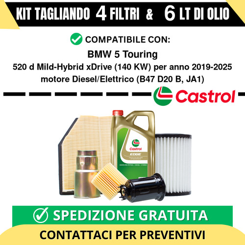 Tagliando per bmw touring - per, 5