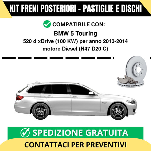 Kit freni posteriori - freni, bmw