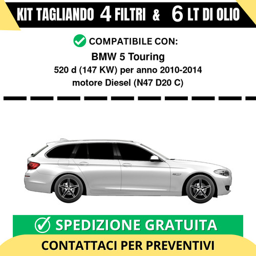 Tagliando per bmw touring - bmw, 5